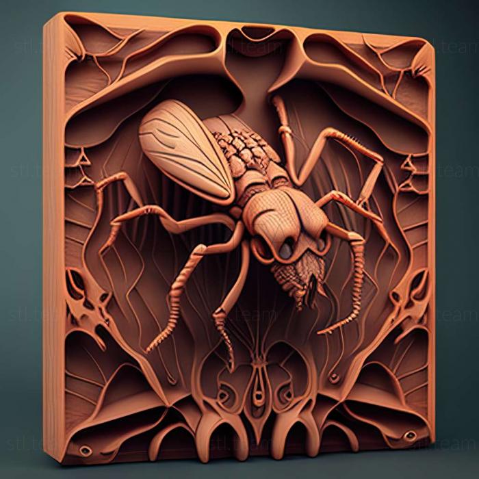 3D модель Pheidole longior (STL)